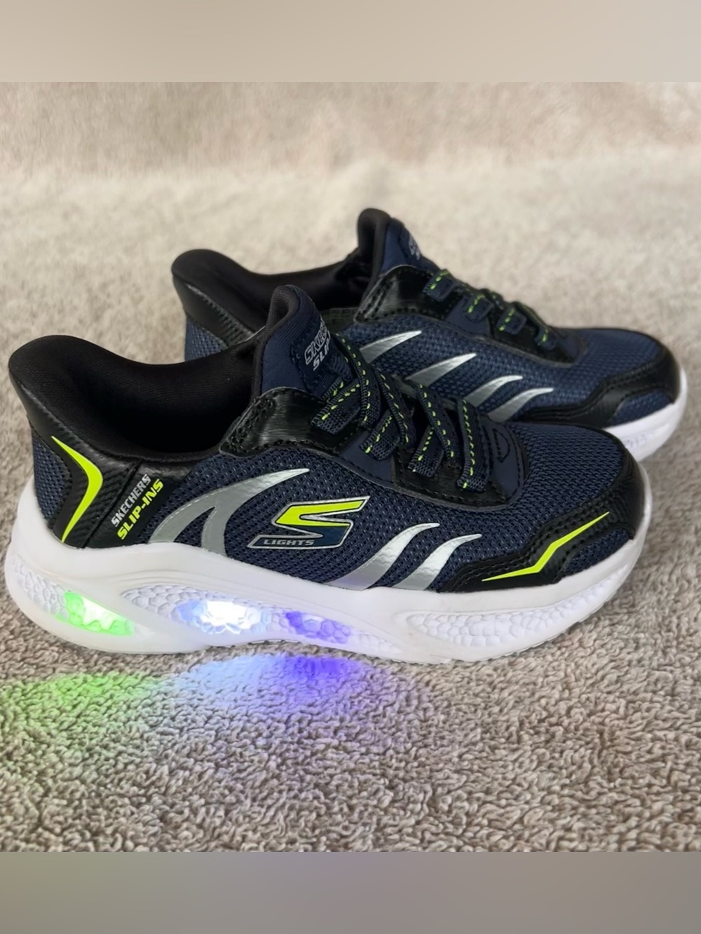 Skechers Kids Hands Free Light-Up Sneakers